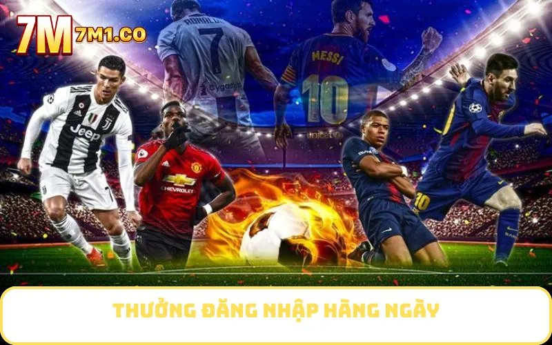 Thưởng đăng nhập hàng ngày