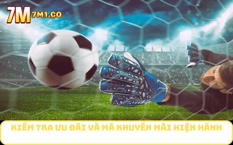 Kiểm tra ưu đãi và mã khuyến mãi hiện hành