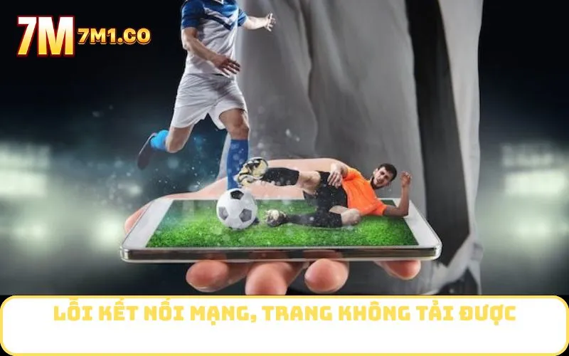 Lỗi kết nối mạng, trang không tải được