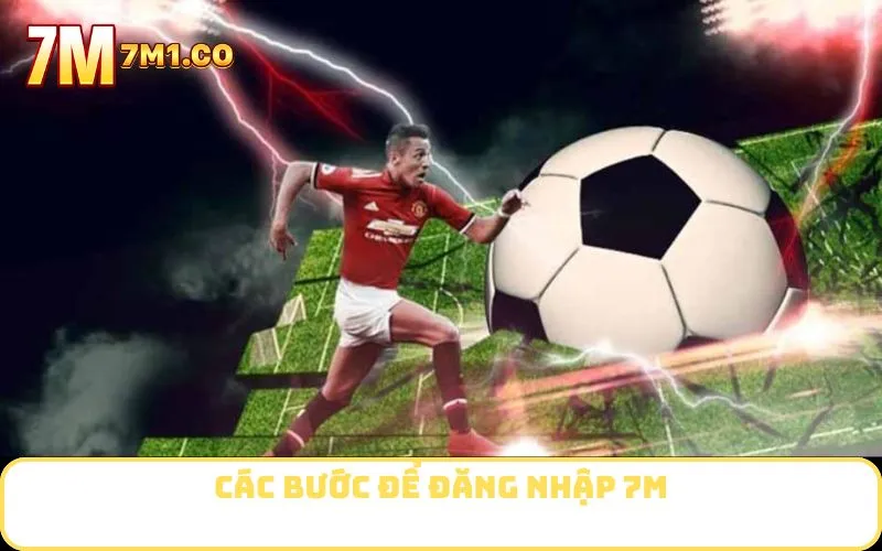 Các bước để đăng nhập 7M