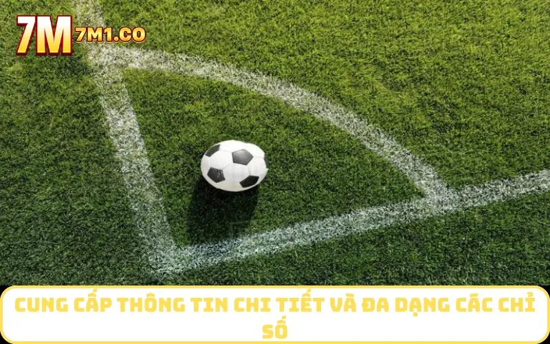 Cung cấp thông tin chi tiết và đa dạng các chỉ số